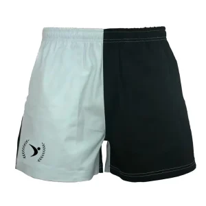 Cotton twill rugby footy shorts