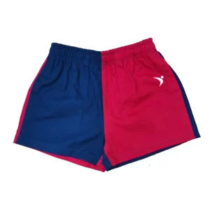 Cotton twill rugby footy shorts